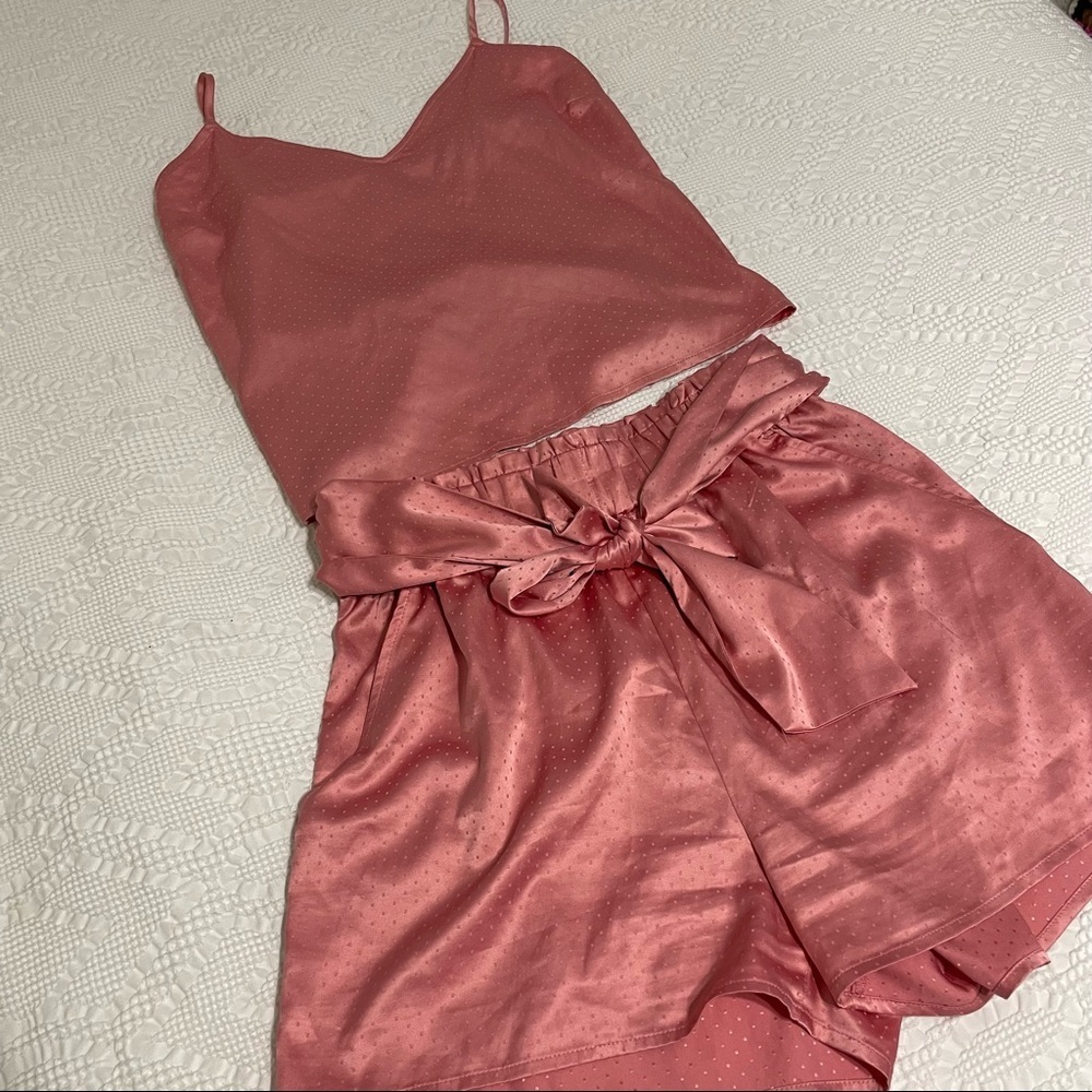 Something Navy 2 Piece Pijama Set​​ - Picture 2 of 7